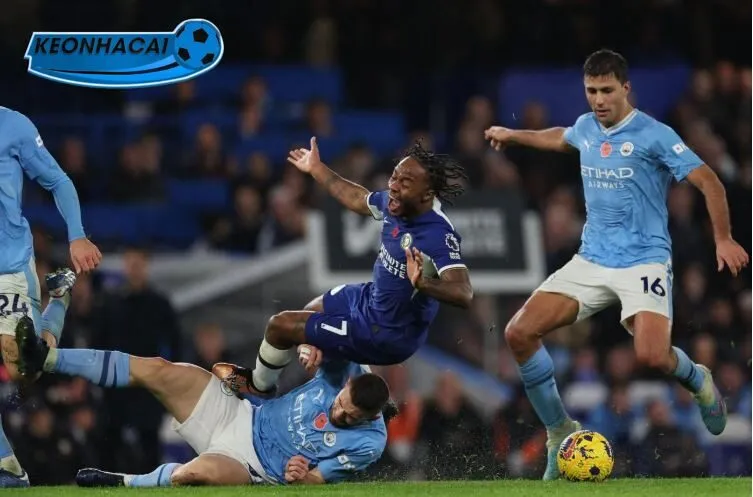 Chelsea thể hiện sức mạnh tấn công trong các trận đấu Ngoại hạng Anh.