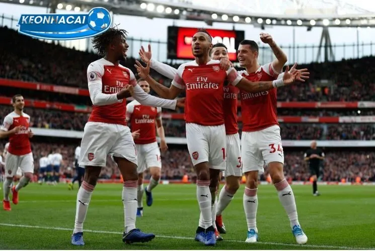 Arsenal thể hiện sức mạnh tấn công trong các trận đấu Ngoại hạng Anh.